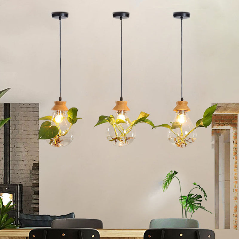 Glass Aquarium Chandelier for Dining & Bedrooms